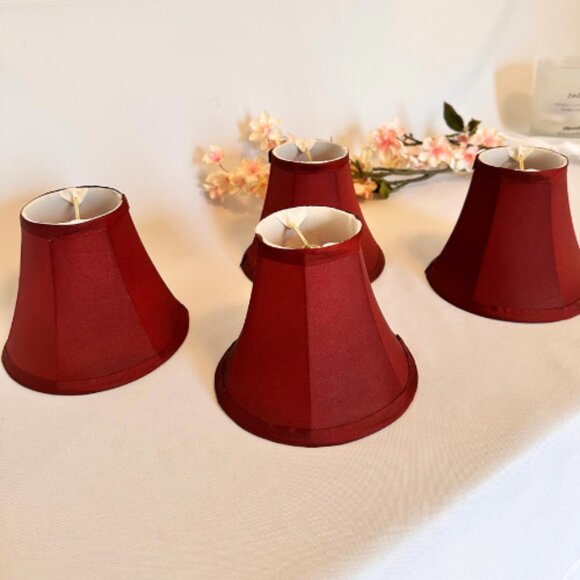 Chandelier Lamp Shades, Set of 4 - Picture 3 of 8